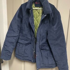 Robert Graham Navy Blue Jacket with Green Lining